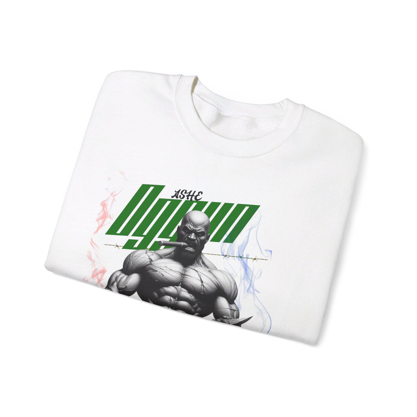 Orisha Oggun Marble Royalty Sweatshirt - Ruler of Iron | Gift for Devotee or Godparent