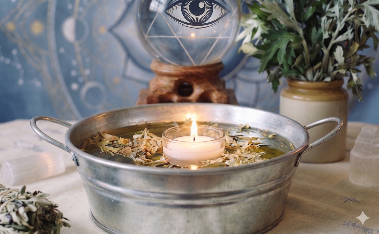 Gypsy Mugwort & Sight Bath (16 oz)