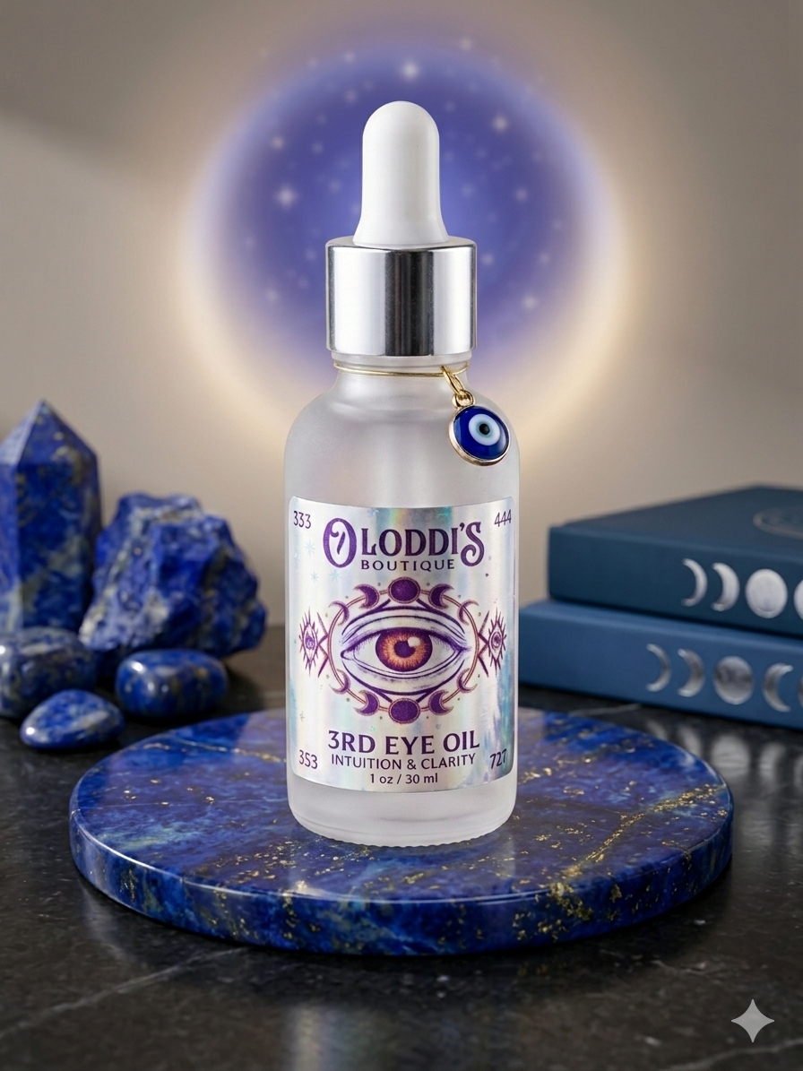 1 oz 3rd Eye Ritual Oil – Intuition & Clarity