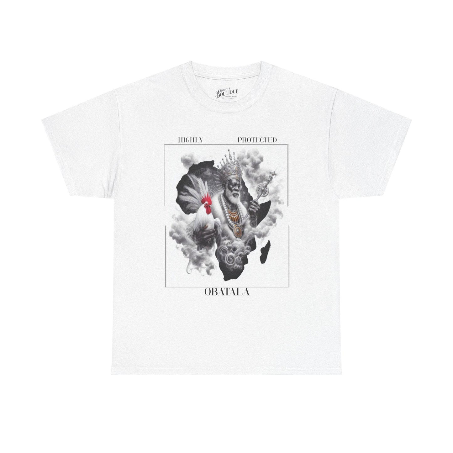 Highly Protected OBATALA Tshirt, Gift for Godparnts and Devotee! Ashe OBATALA tee !