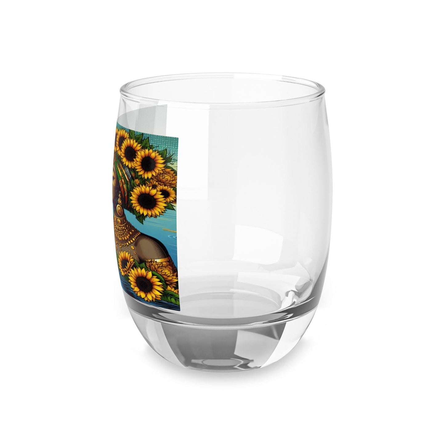 Oshun “Cheers To” Whiskey Style Drinking Glass – Gift for Devotee or Godparent