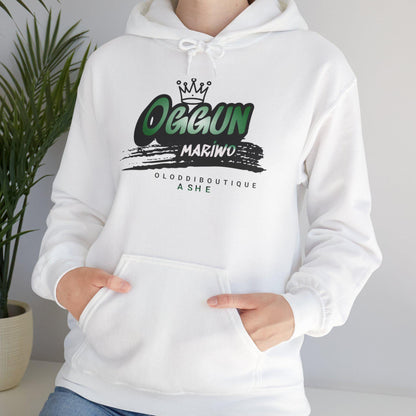 Oggun MARIWÓ, Orisha inspired Unisex Hoodie!! Gift for devotee or Godparent! Omo OGGUN hoodie!