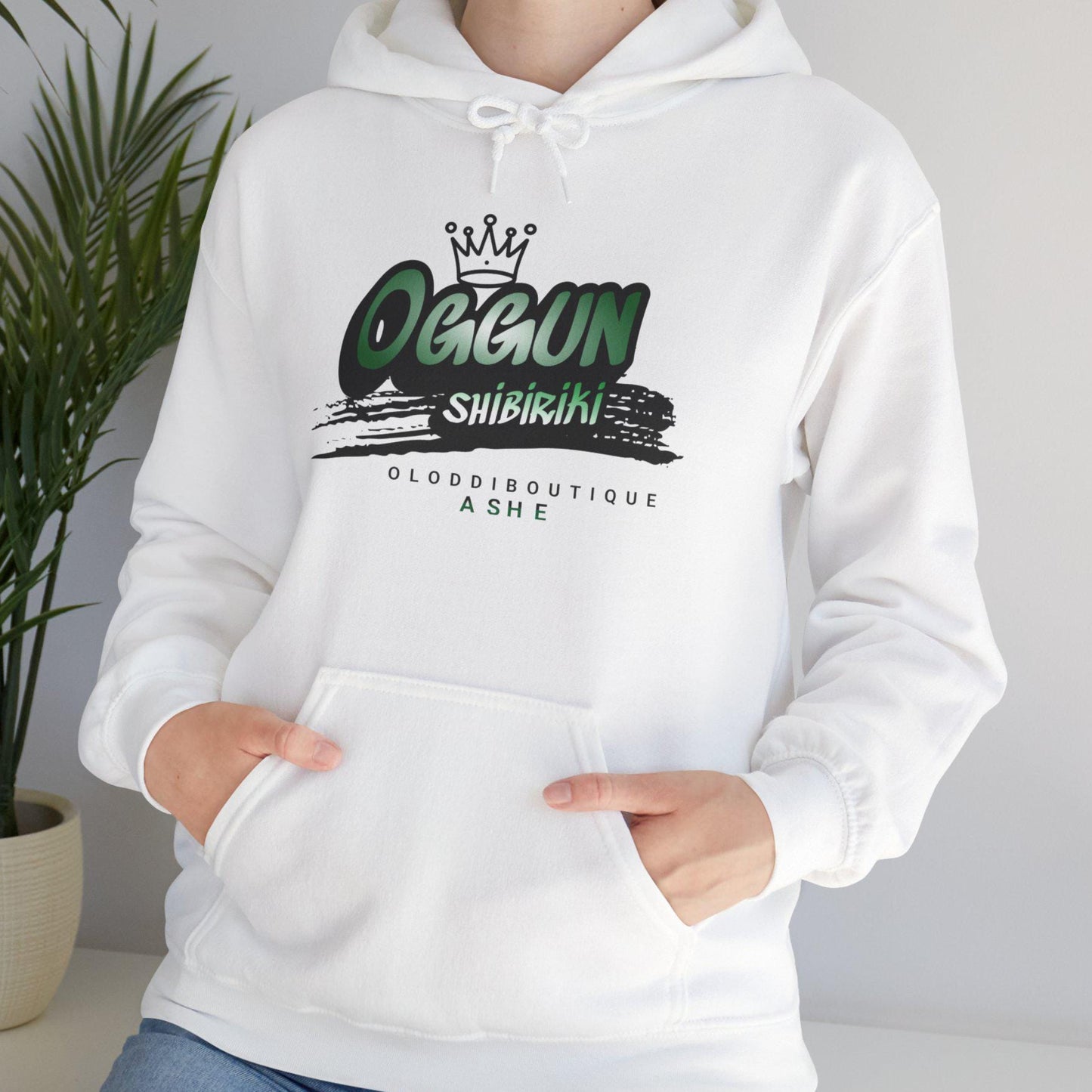 Oggun SHIBIRIKI, Orisha inspired Unisex Hoodie!! Gift for devotee or Godparent! Omo OGGUN hoodie!