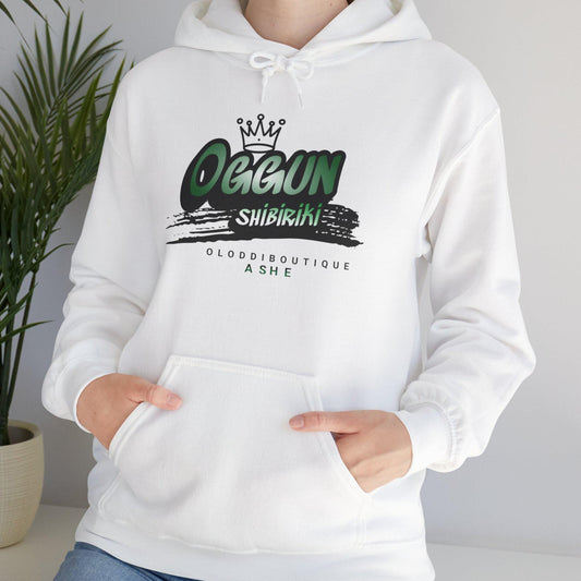 Oggun SHIBIRIKI, Orisha inspired Unisex Hoodie!! Gift for devotee or Godparent! Omo OGGUN hoodie!