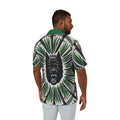 Orisha Oggun Hawaiian Style Button Down Shirt - Gift for Devotee or Godparent