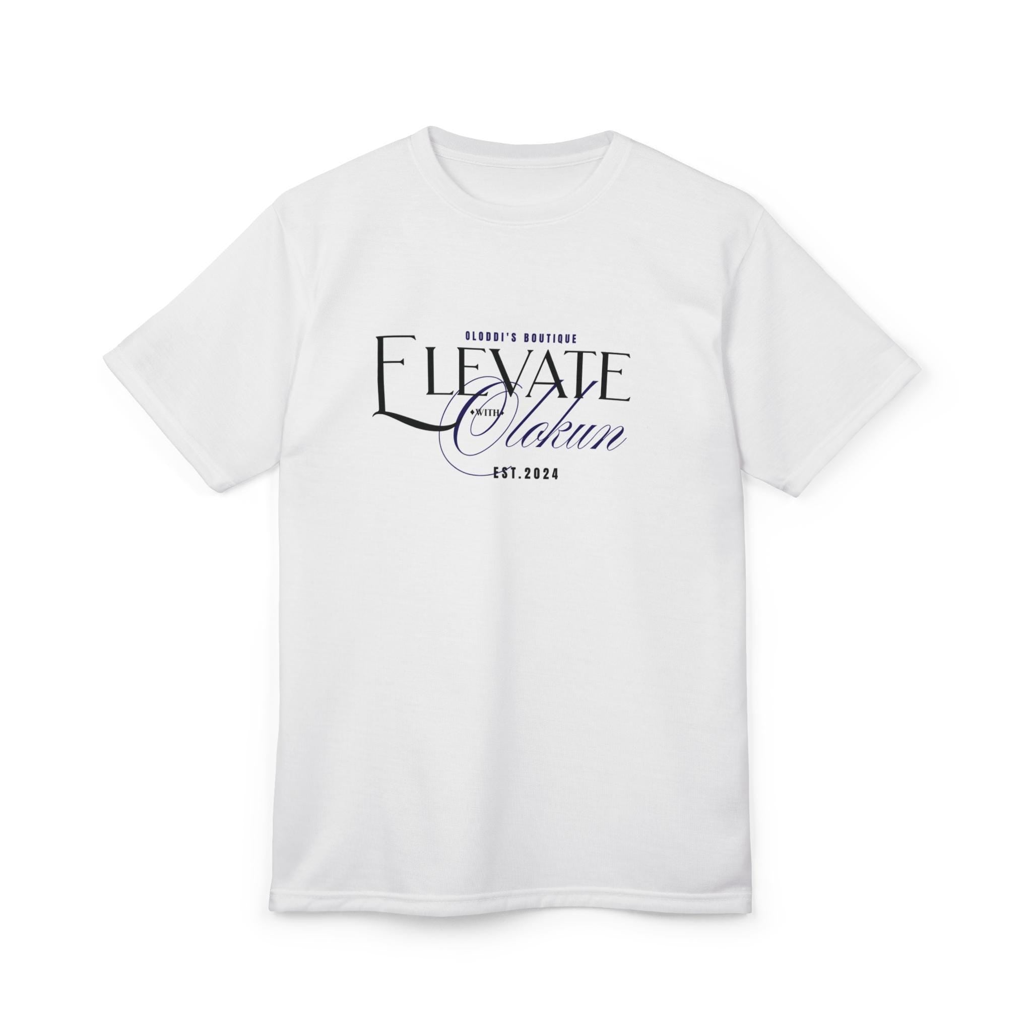 Flying Higher"ELEVATE" with "OLOKUN" stylish "WINGS" tshit! gift for Devotee or Godparent!