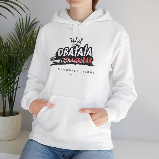 Obatalá OCHAGRIÑÁN, Orisha inspired Unisex Hoodie!! Gift for devotee or Godparent! Omo OBATALÁ hoodie!