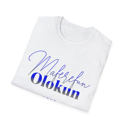 Maferefun Olokun "Ocean King in Africa" T-Shirt - Orisha Gift for Devotee or Godparent