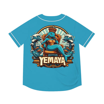 Ashe Yemaya "Royal Crowned Dolphin" Jersey - Orisha Urban Style | Gift for Devotee or Godparent