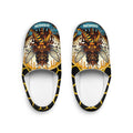 Orisha OSHUN "Royal Bee Fierceness" Indoor Stylish Woman's Slipper's!  Gift for devotee or godparent,Omo Oshun Cute comfy slippers