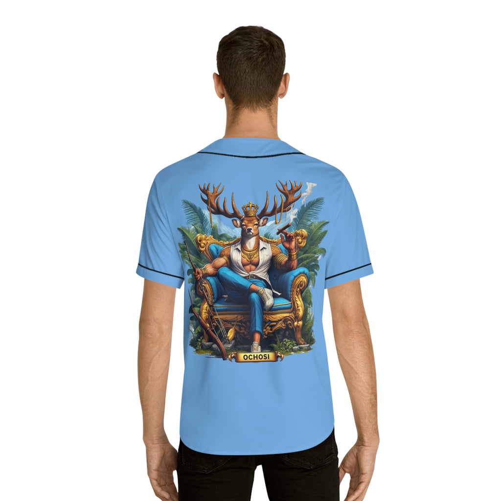 Ashe OCHOSI jersey, Royal Crowned Deer , Orisha Based Urban Style Jersey