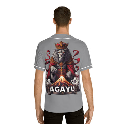 Ashe Agayu "Royal Lion Volcano" Jersey – Orisha Urban Style | Gift for Devotee or Godparent