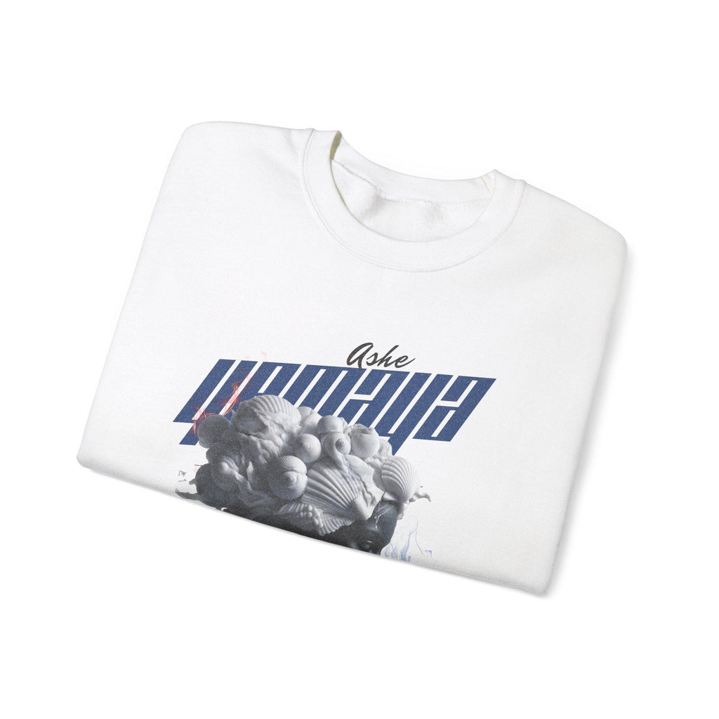 Orisha Yemaya “Marble Royalty” Sweatshirt – Ruler of the Ocean | Gift for Devotee or Godparent