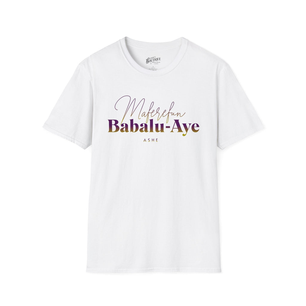 Maferefun Babalu Aye "A Healer in Africa" T-Shirt - Orisha Gift for Devotee or Godparent