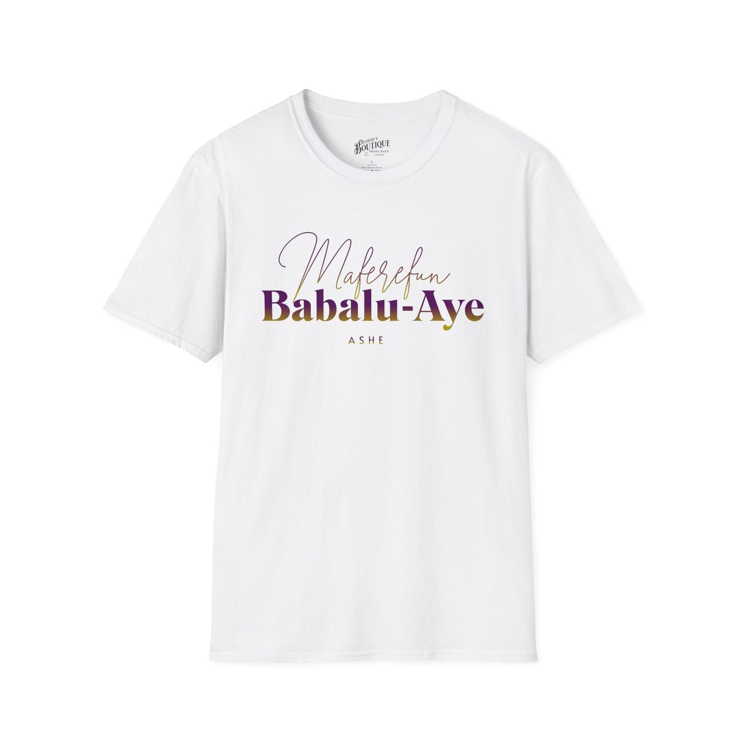Maferefun Babalu Aye "A Healer in Africa" T-Shirt - Orisha Gift for Devotee or Godparent