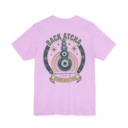 Back Atcha Evil Eye Tee — Protection & Energy Repellent Graphic T-Shirt