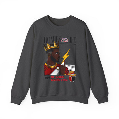 Homies for Life, CHANGO, ESHU, and Me Sweatshirt, Gift for Godparent or Devotee!