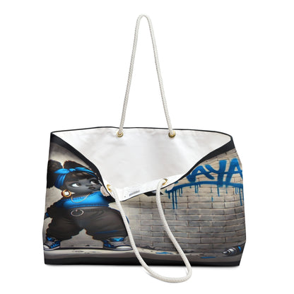 Maferefun YEMAYA Street Art Weekender Bag – Orisha Urban Style | Gift for Devotee or Godparent