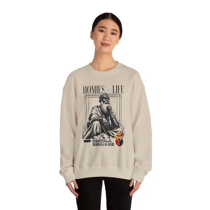 Homies for Life,OBATALA Eshu and Me Sweatshirt, Gift for Godparent or Devotee!!