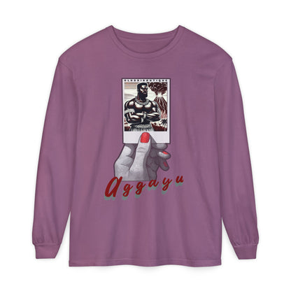 Polaroid Aggayú (Agayu) Long Sleeve Tee for Devotee & Godparent! Orisha Polaroid Collection
