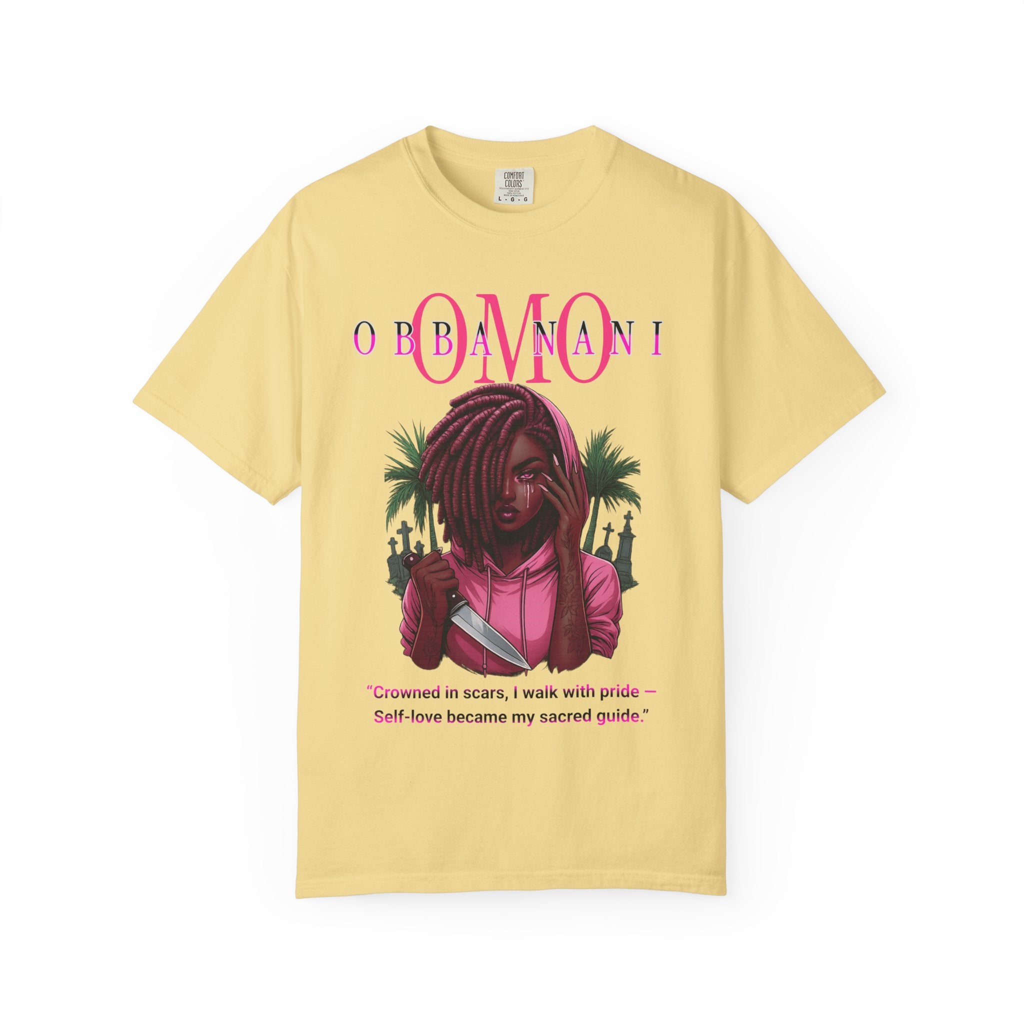 Omo OBBA NANI Shirt, Afro-Spiritual Tee Gift for Godparent or Devotee  Orisha Inspired Comfort Colors T-Shirt