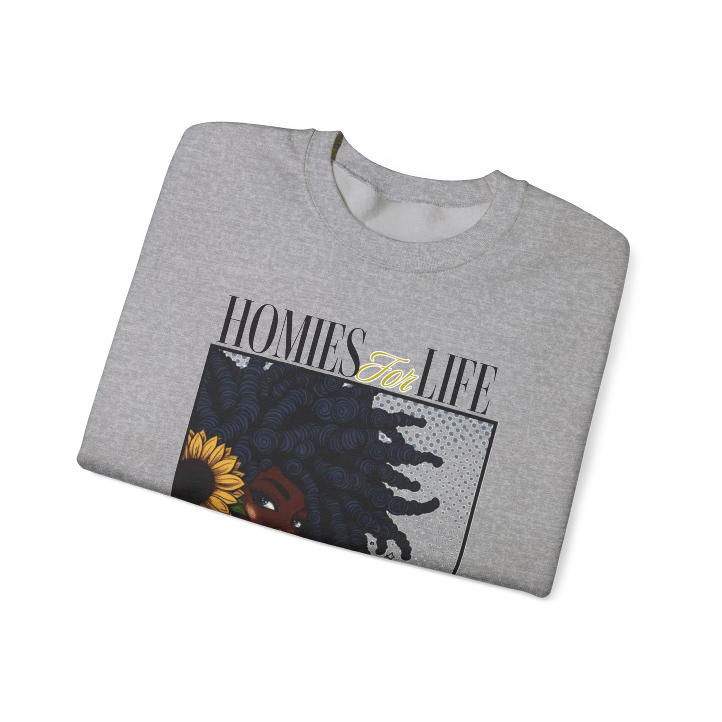 Homies for Life, OSHUN Me and ESHU Sweatshirt, Gift for Godparent or Devotee!