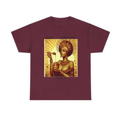 Highly Protected Oshun Tee, Spiritual T-Shirt, Goddess Apparel, Affirmation Shirt, Gift for Her, Boho Style Clothing