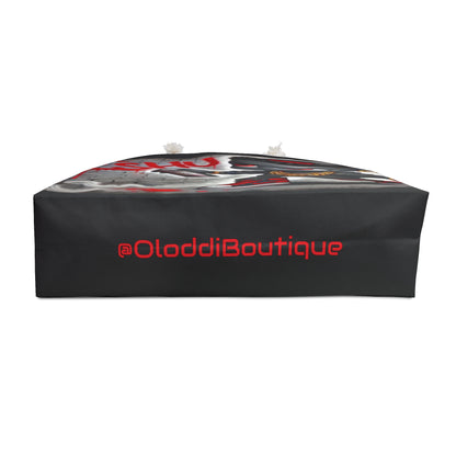 Street Art inspired Orisha ESHU Ladies Weekender Bag! On the Go Eshu bag! Gift for Devotee or Godparent!