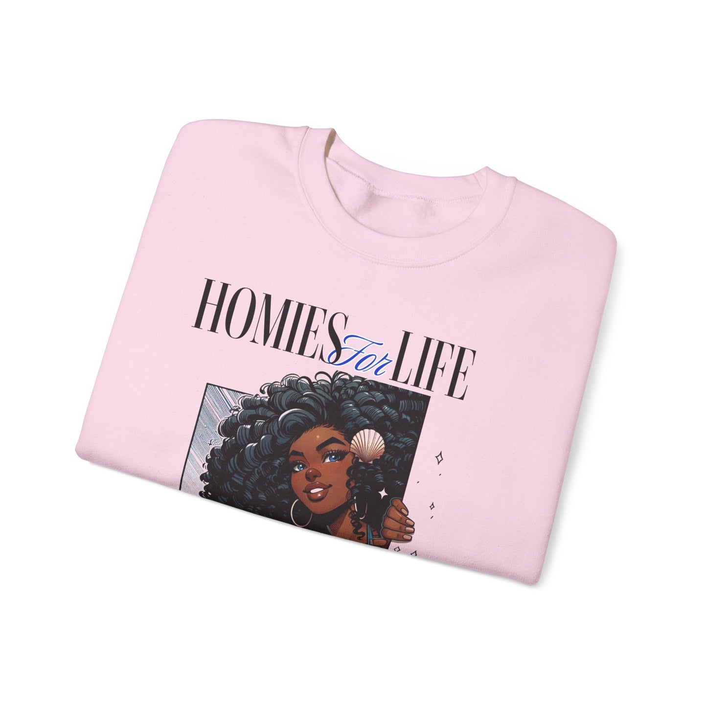 Homies for Life, YEMAYA,ESHU ,Me Sweatshirt, Gift for Godparent or Devotee!