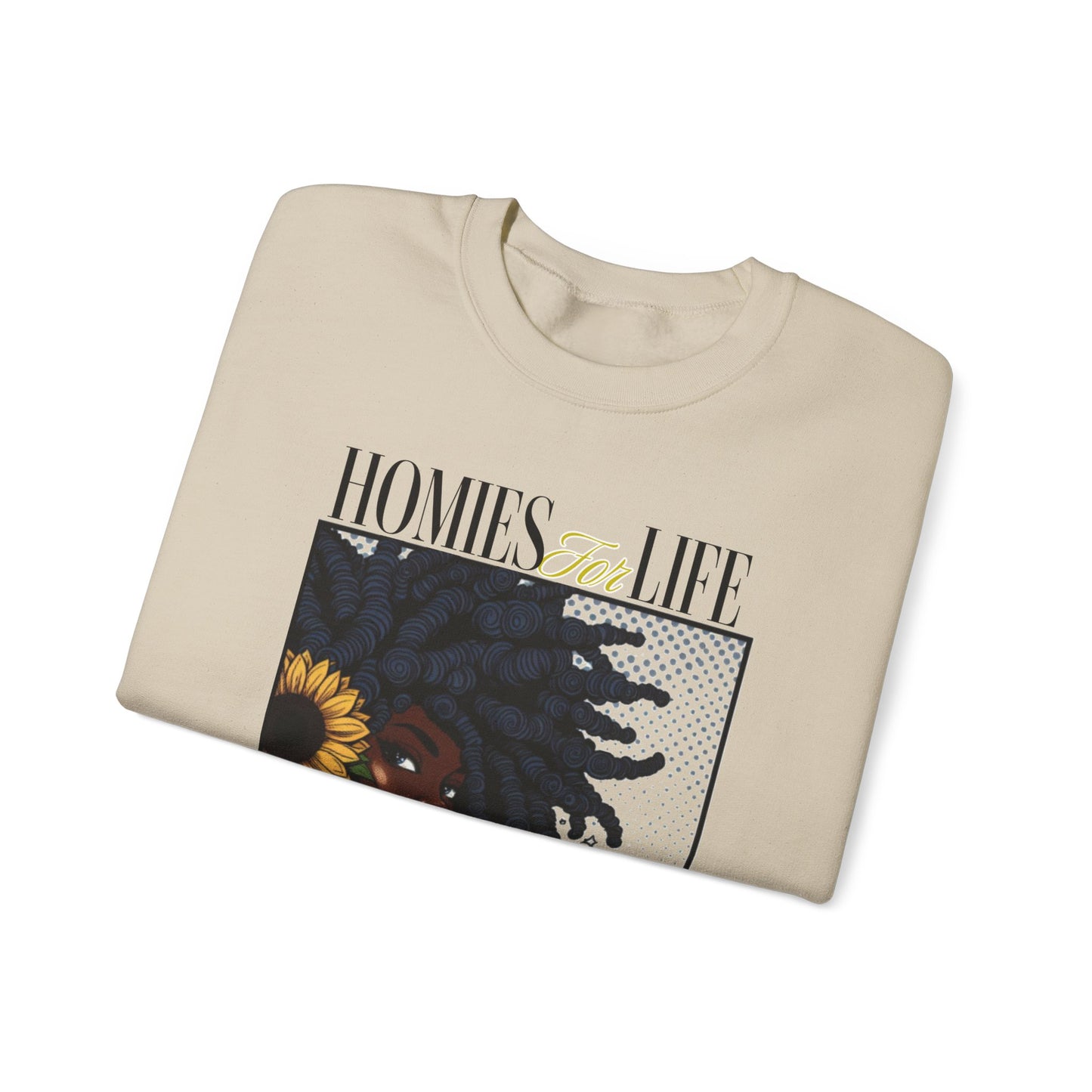Homies for Life, OSHUN Me and ESHU Sweatshirt, Gift for Godparent or Devotee!