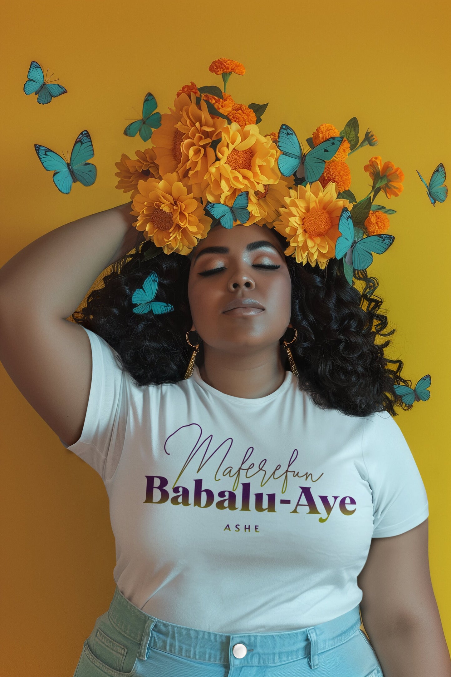 Maferefun Babalu Aye "A Healer in Africa" T-Shirt - Orisha Gift for Devotee or Godparent