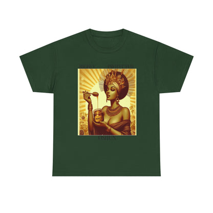 Highly Protected Oshun Tee, Spiritual T-Shirt, Goddess Apparel, Affirmation Shirt, Gift for Her, Boho Style Clothing