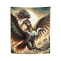 Orisha Oshun KOLE "Beauty & the Vulture" Altar Tapestry! Sacred Space Tapestry dedicated to Oshun Kole! gift for Godarent or Devotee!