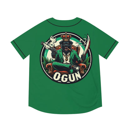 Ashé Oggún “Warrior Dog” Jersey – Orisha Urban Style | Gift for Devotee or Godparent