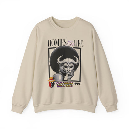 Homies for Life, Oya Eshu and Me Sweatshirt, Gift for Godparent or Devotee!