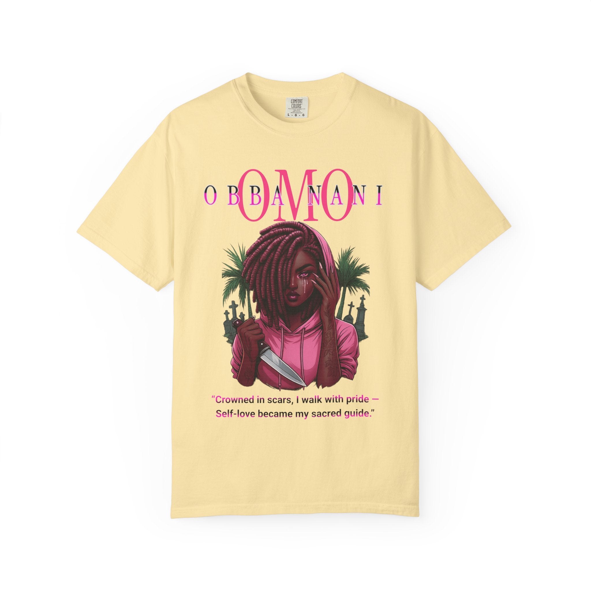 Omo OBBA NANI Shirt, Afro-Spiritual Tee Gift for Godparent or Devotee  Orisha Inspired Comfort Colors T-Shirt