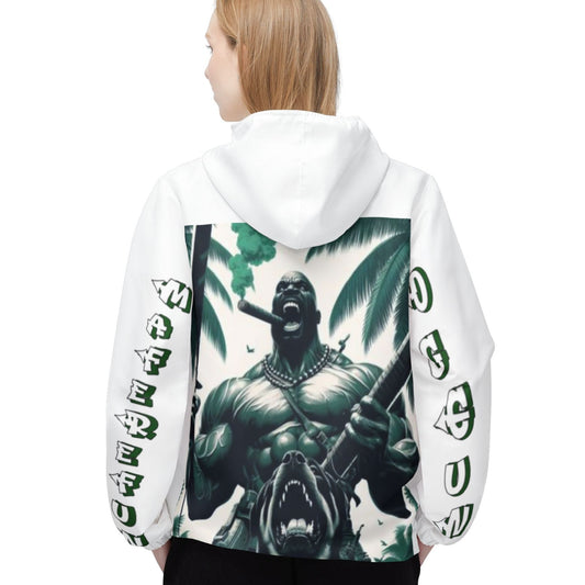 Maferefun Oggun "Beast in the Jungle" Windbreaker Jacket | Orisha Urban Style | Lucumi Tradition