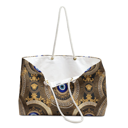 Nazar Evil Eye Weekender Bag — Black