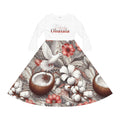 Maferefun OBATALA Long Sleeve Dress! Gift for Devotee or Godparent! Lucumi Based fall/winter Omo OBATALA Ladies Dress!
