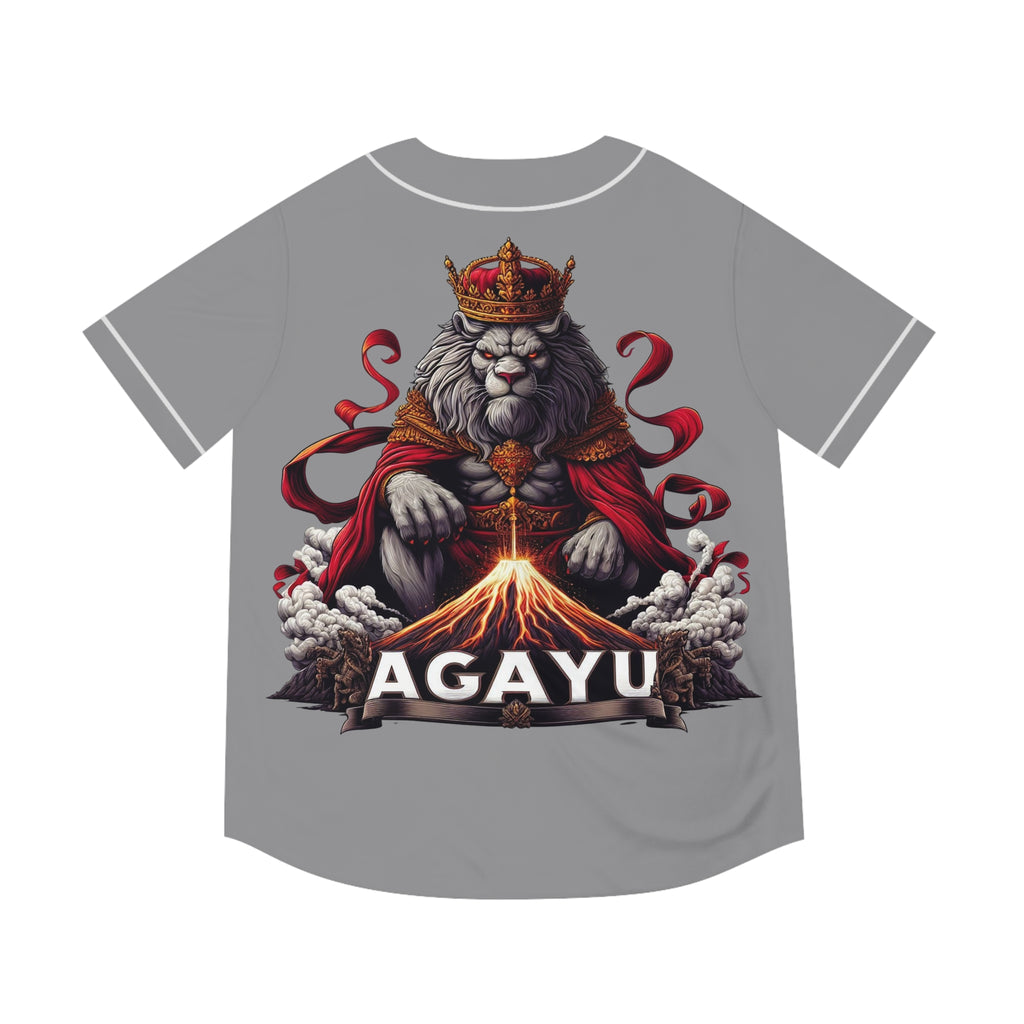 Ashe Agayu "Royal Lion Volcano" Jersey – Orisha Urban Style | Gift for Devotee or Godparent