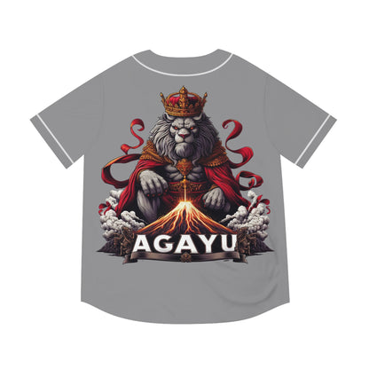 Ashe Agayu "Royal Lion Volcano" Jersey – Orisha Urban Style | Gift for Devotee or Godparent