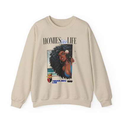 Homies for Life, YEMAYA,ESHU ,Me Sweatshirt, Gift for Godparent or Devotee!