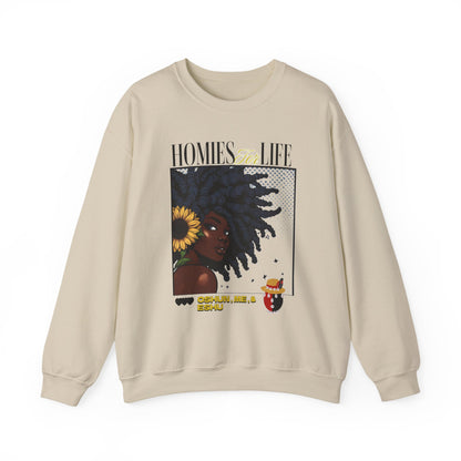 Homies for Life, OSHUN Me and ESHU Sweatshirt, Gift for Godparent or Devotee!
