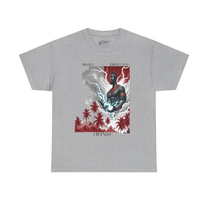 Highly Protected CHANGO Graphic Tee,Gift for godparent or Devotee, Ashe Chango Tshirt