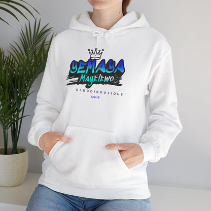 Yemayá MAYELEWO, Orisha inspired Unisex Hoodie!! Gift for devotee or Godparent! Omo YEMAYÁ hoodie!