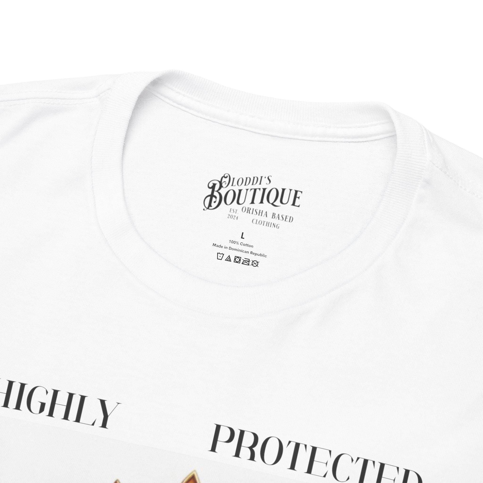 Highly Protected ELLEGUA Shirt! Gift for Godparent or Devotee, Ashe Ellegua Tshirt