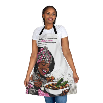 Maferefun OBBA — The Sacred Cook Apron | Gift for Devotees, Godparents & Orisha Chefs