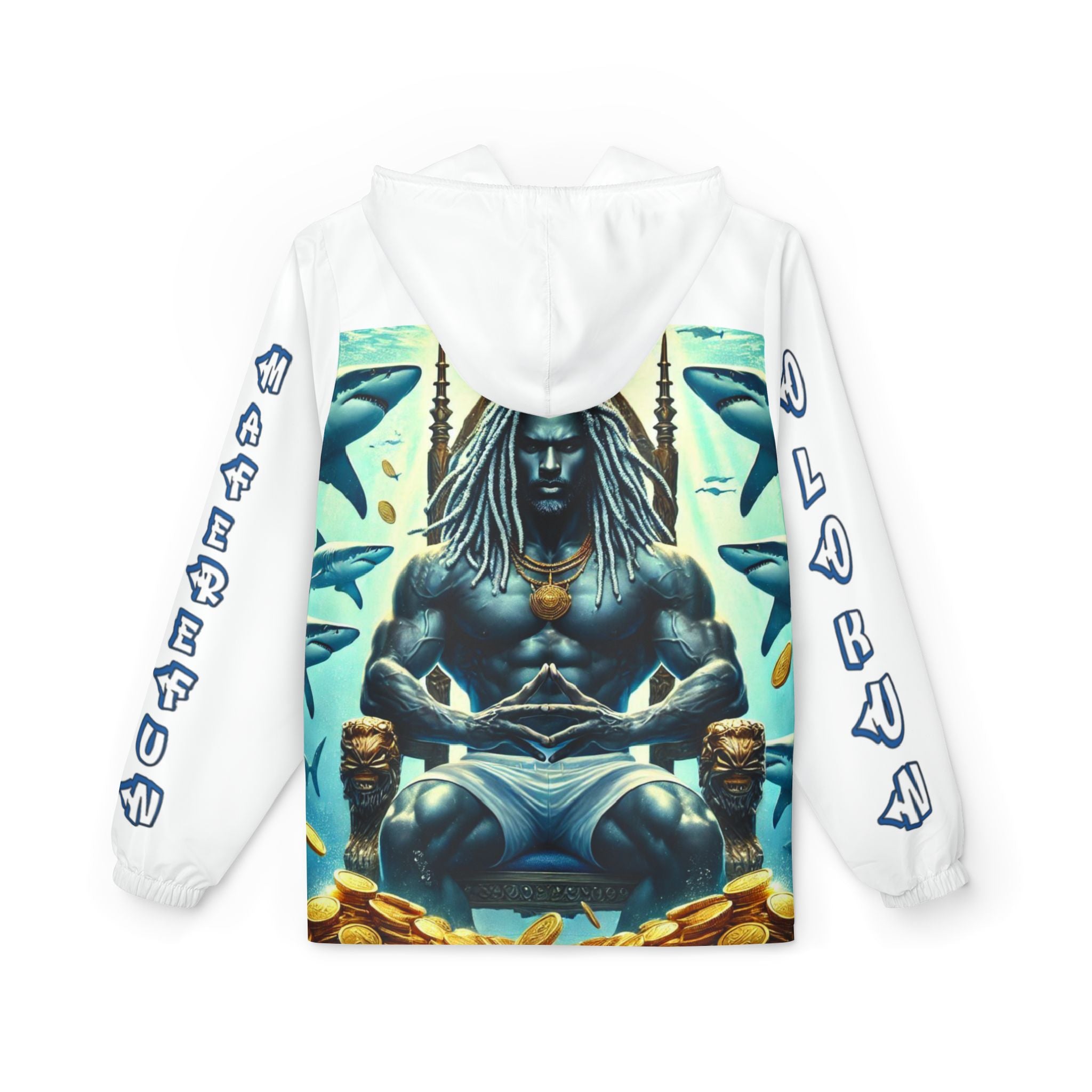 Maferefun Olokun Windbreaker Jacket – Orisha Streetwear