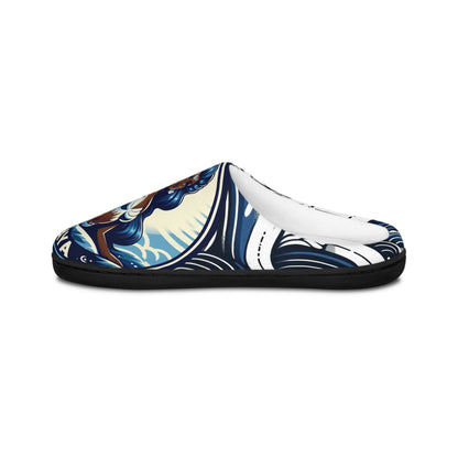 Yemaya “Mighty Waves” Orisha Indoor Slippers – Gift for Devotee or Godparent