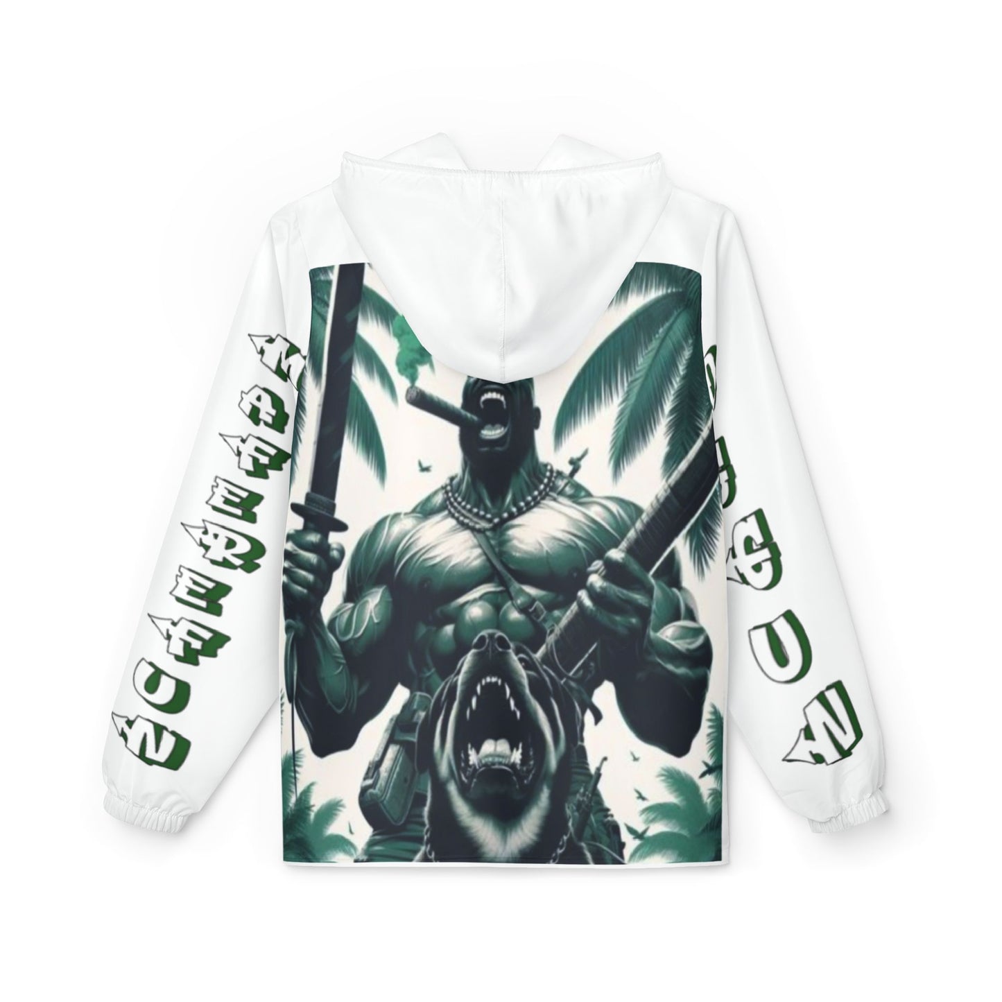 Maferefun Oggun "Beast in the Jungle" Windbreaker Jacket | Orisha Urban Style | Lucumi Tradition